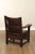 Antique Mission Oak Lounge Chair For Sale - Image 10 of 12