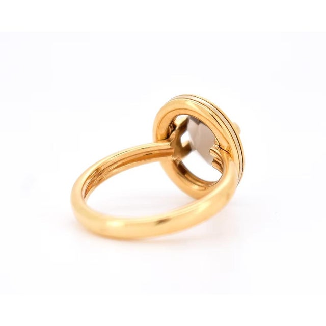 Poiray - My Preference - 18-Carat Gold Ring With 7 Interchangeable Stones, Size 8.5 For Sale - Image 4 of 9