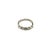 Late 20th Century Platinum and Diamond Wedding Band Ring, Size 6.25 For Sale - Image 4 of 8