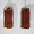 Mid-Century Modern Scandinavian Pendant Lamps in Glass and Brass by Wiktor Berndt for Flygsfors, Sweden, 1960s, Set of 2 For Sale - Image 3 of 13