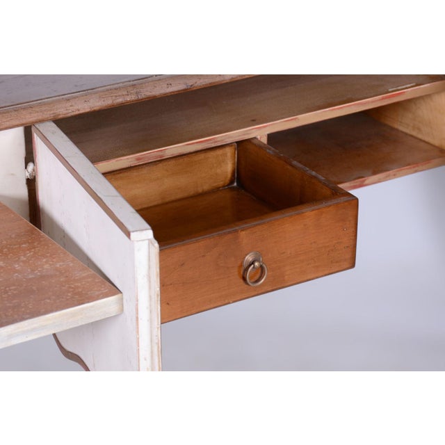 Biedermeier Side Table in Beech & Cherry-Tree, France, 1910s For Sale - Image 12 of 18