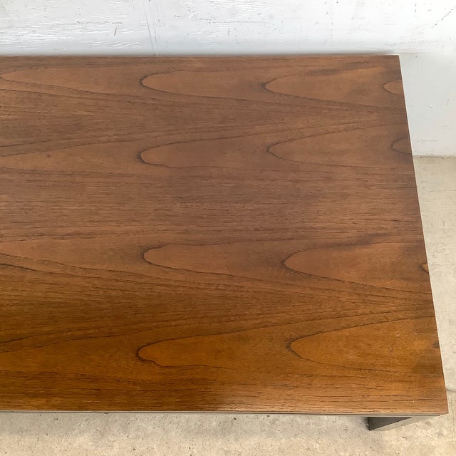 Mid 20th Century Mid-Century Modern Floating Top Coffee Table For Sale - Image 5 of 12