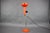 Bauhaus German Bauhaus Style Orange Adjustable Desk Lamp, 1970s For Sale - Image 3 of 13