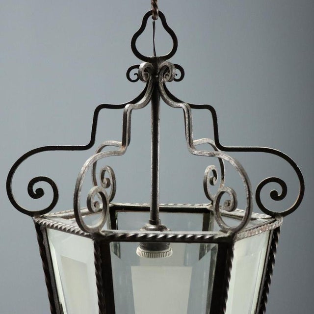 Truncated Pyramid Hexagonal Lanterns For Sale - Image 4 of 11