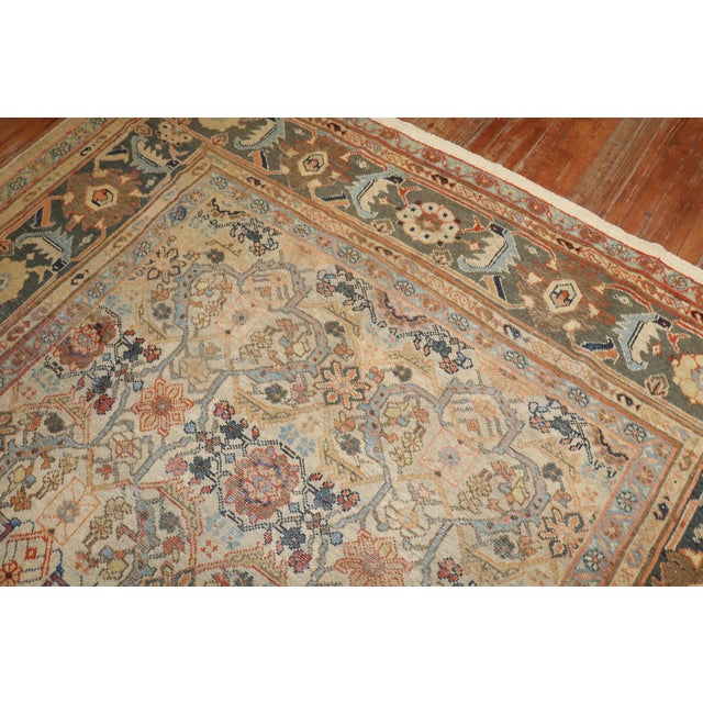 Antique Persian Mahal Rug For Sale In New York - Image 6 of 18