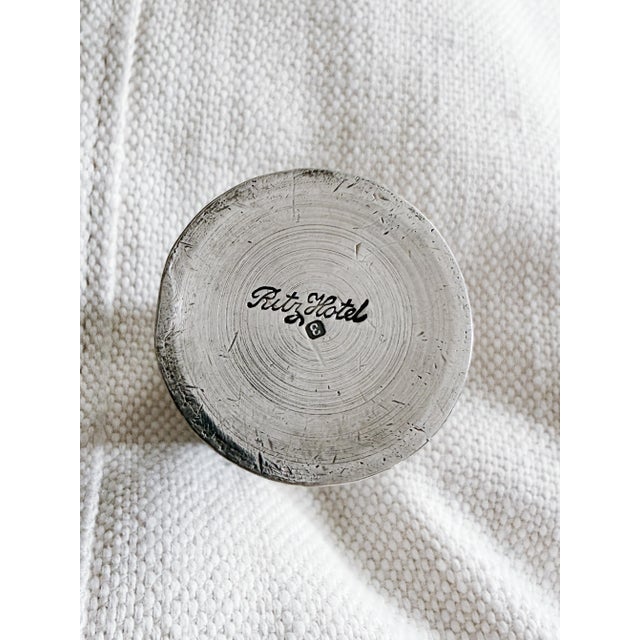 Antique Silver Toothpick Holder From the Ritz Hotel London For Sale In New York - Image 6 of 6