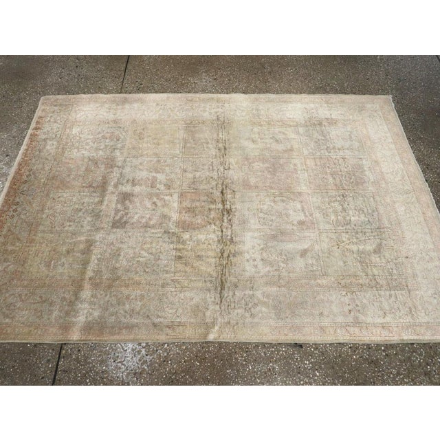 Rustic Galerie Shabab Collection Mid-20th Century Turkish Sivas Throw Rug For Sale - Image 3 of 6