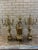 Antique French Rococo Revival Bronze Garniture Clock Set with Candelabras, 3-Piece Antique French three-piece garniture...