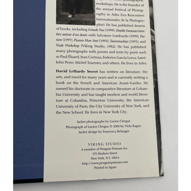 Paper Jean Cocteau and the Testament of Orpheus Hardcover by Lucien Clergue 1st Ed. For Sale - Image 7 of 11