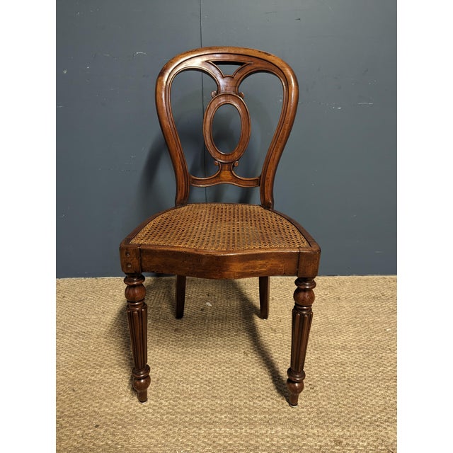 Napoleon III Table and Chairs, Set of 7 For Sale - Image 10 of 13