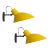 Vittoriano Viganò 'Vv Cinquanta' Sconces in Yellow - a Pair For Sale