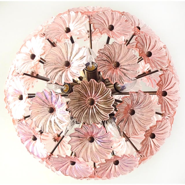 Vintage Italian Sputnik Crystal Chandelier, 1990 For Sale - Image 9 of 14