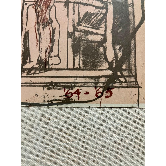 Pop Art Larry Rivers, Original Vintage Pop Art 1965 Collage Lithograph Larry Rivers Poster Brandeis, 1965 For Sale - Image 3 of 13