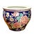 Mid 20th Century Mid-Century Chinese Porcelain Blue Floral Fishbowl Planter For Sale - Image 5 of 7