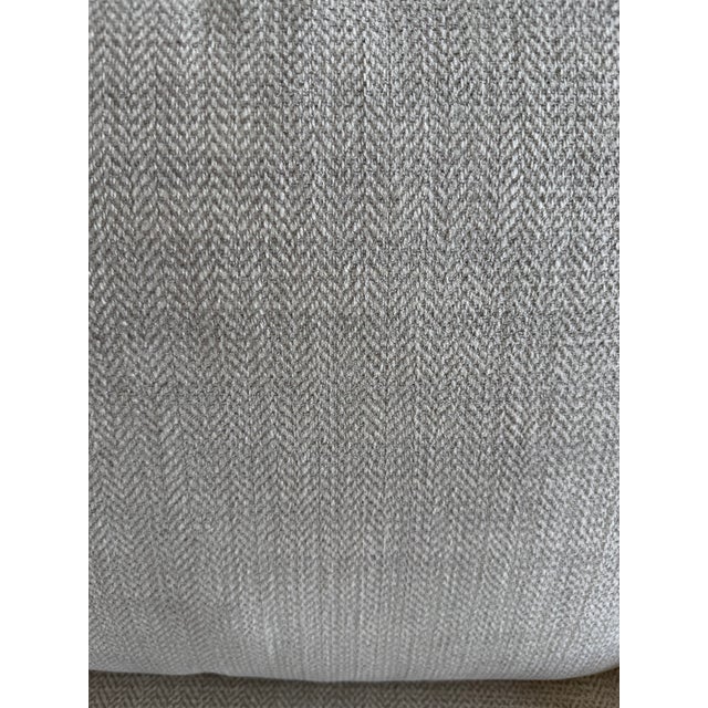Pair of A. Rudin No. 681 Lounge Chairs Upholstered in Ivory/Beige Fabric For Sale - Image 14 of 14