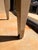 Early 21st Century Attributed Currey & Co. Muslin Ottoman For Sale - Image 5 of 5