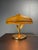 Mid-Century Pencil Reed Rattan Bamboo and Brass Flower Table Desk Lamp, Italy, 1980s For Sale - Image 6 of 15