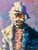 Violet Aldo Luongo "By the Corner" Artist's Proof Ap 12/25 Hand Signed Limited Edition Serigraph For Sale - Image 8 of 11