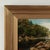 Impressive oil painting on board of the Esk river, executed in an impressionist style, with trees and rocks on a sunny day...