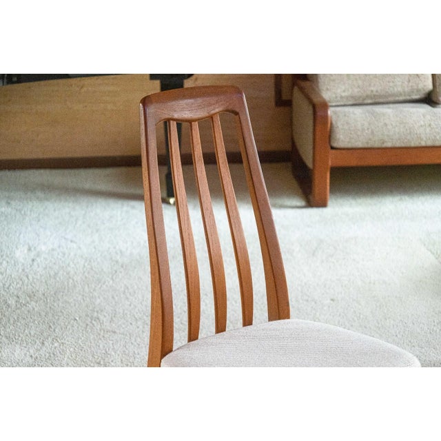 Benny Linden Set of 4 Teak Dining Chairs For Sale - Image 4 of 7