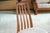 Benny Linden Set of 4 Teak Dining Chairs For Sale - Image 4 of 7