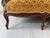 19th Century Parlor Sofa With Velvety Damask Upholstery For Sale - Image 12 of 16