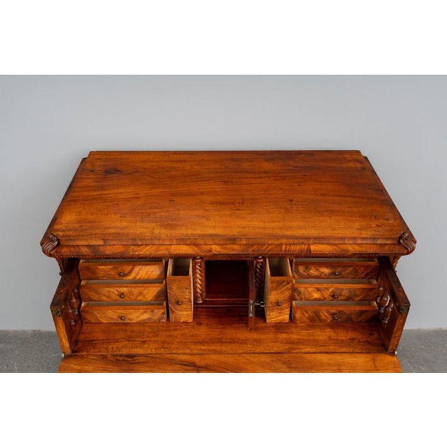 19th Century Biedermeier Chest of Drawers in Mahogany For Sale - Image 18 of 18