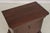 Brown Pair of Nichols & Stone Stickley Cherry 3 Drawer Nightstands For Sale - Image 8 of 16