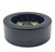 Mid-Century Modern Black and Yellow Glass Sculptural Centrepiece, Italy, 1970s For Sale - Image 3 of 6