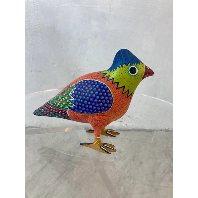 Handcrafted Mexican Folk Art Paper Mache Bird Chairish