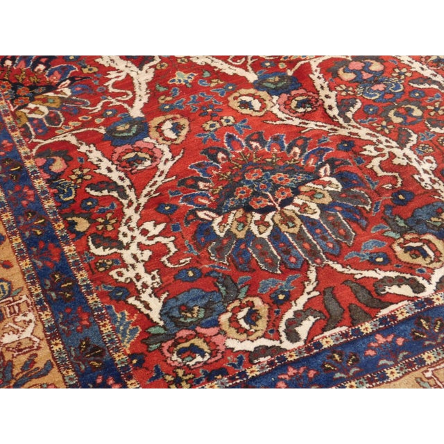 Vintage Persian Tabriz Rug For Sale - Image 10 of 13