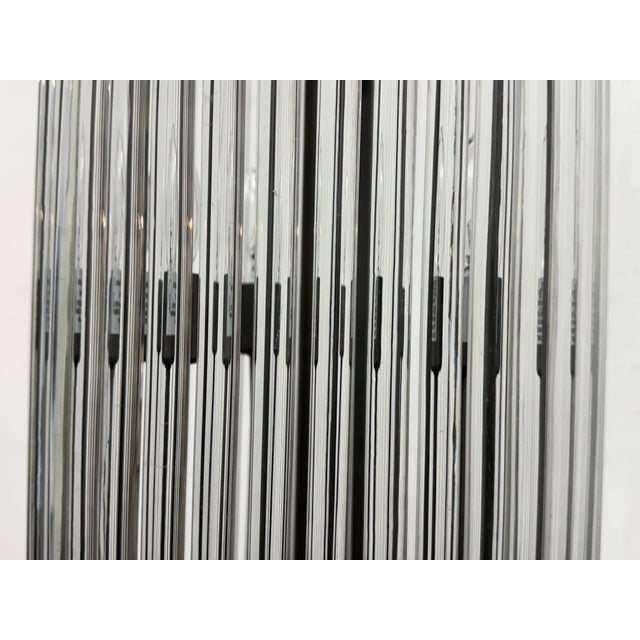 Silver Wah Sing Lamp Company Glass Rod Floor Lamp For Sale - Image 8 of 12