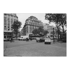1970s Paris Street Scene Photograph by Don Ware