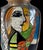 19 In. Tall Vintage Alexander Kalifano Picasso Inspired Vase Two Distinct Abstract Human Profiles. For Sale - Image 9 of 17