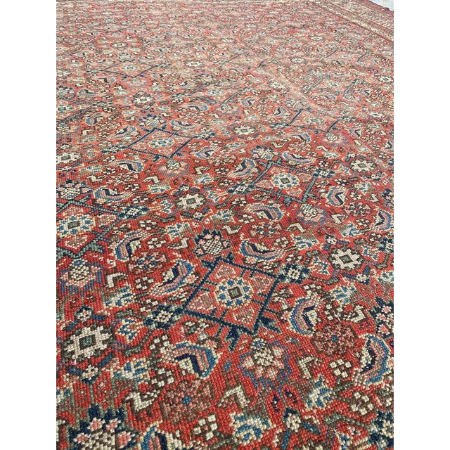 Antique Long Kurdish Malayer Rug, 1890s For Sale - Image 18 of 18