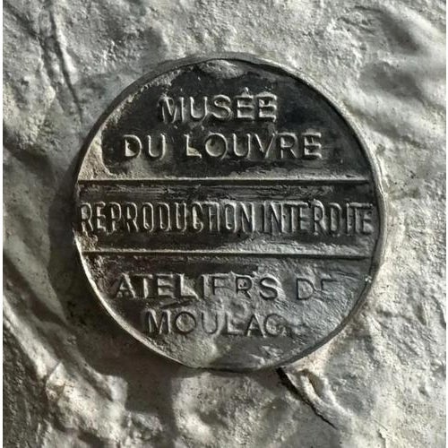 Early 20th Century Assyrian Nineveh Assurbanipal Hunting Gypsum Bas-Relief from Ateliers d'art Moulage et Chalcographie, 1900 For Sale - Image 5 of 7