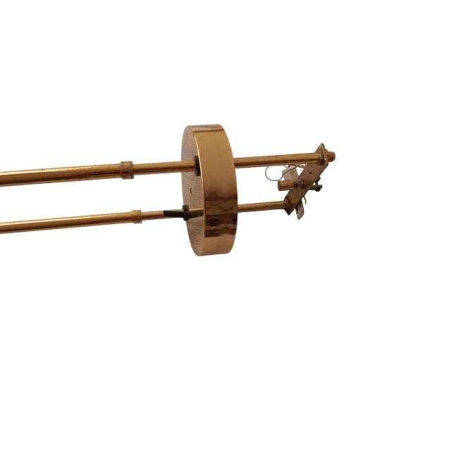 Vintage Pendant Light in Transparent and Satin Murano Glass, 1960s For Sale - Image 6 of 12