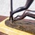 20th Century Man with Antelope in Bronze and Marble For Sale - Image 12 of 18