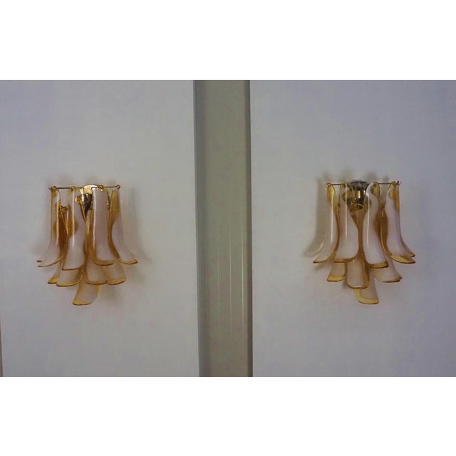 Italian Murano Sconces, 1990s, Set of 2 For Sale - Image 11 of 13
