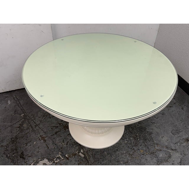 Design Plus Gallery presents the Charlotte Pedestal Table from Ave Home. The table offers a balanced silhouette with a...