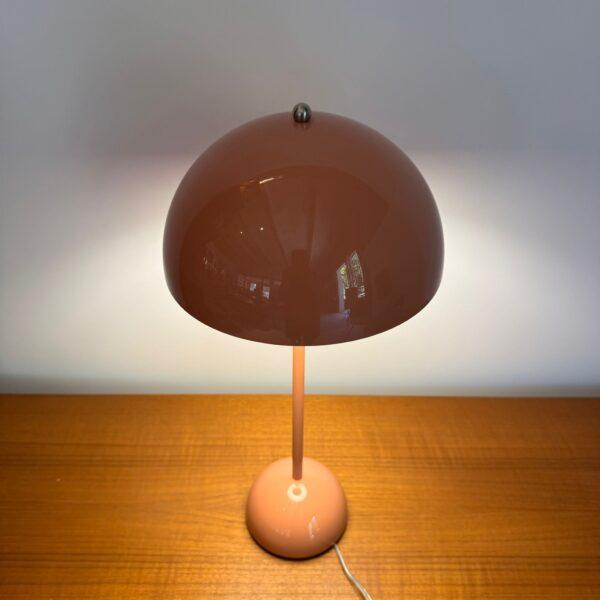 Danish Flowerpot Table Lamp by Verner Panton For Sale - Image 5 of 7