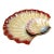 Mid Century Modern Glazed Clam Shell Serving Platter For Sale
