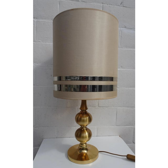 Gilded Ball Table Lamp by Boulanger from Boulanger, 1970s For Sale - Image 17 of 18