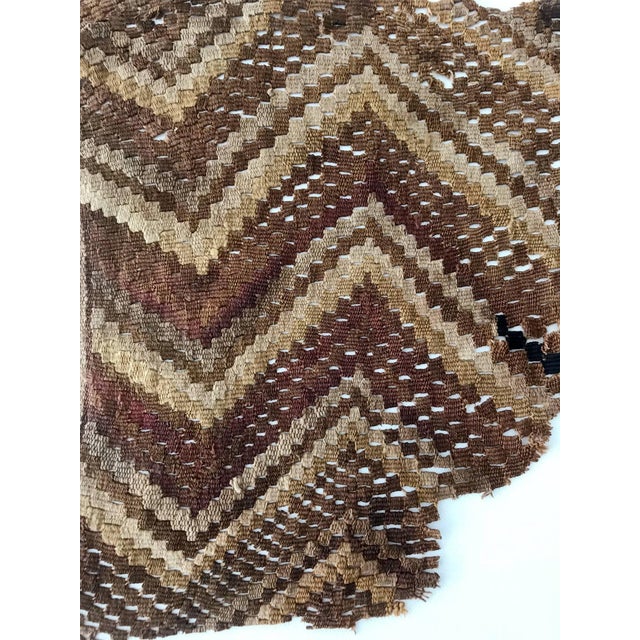 Group of Three Framed Pre-Columbian Textile Fragments Chancay Chimu Culture For Sale In Atlanta - Image 6 of 11