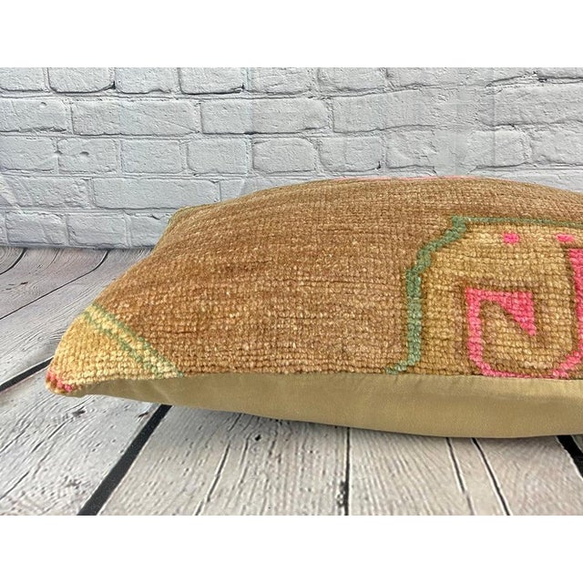 16 x 24 Rug Pillow Istanbul Melody Turkish Pillow Cushion Cover For Sale - Image 4 of 4