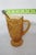Amber Viking Glass Yesteryear Style Amber Jug Pitcher For Sale - Image 8 of 12