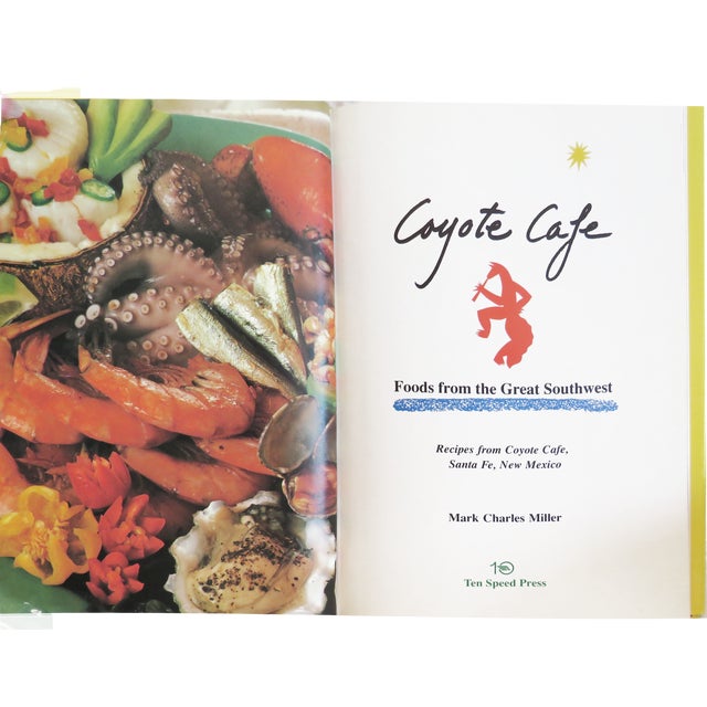 Mexican Santa Fe Restaurant Cookbooks - Mark Miller's Coyote Cafe & the Pink Adobe For Sale - Image 3 of 9