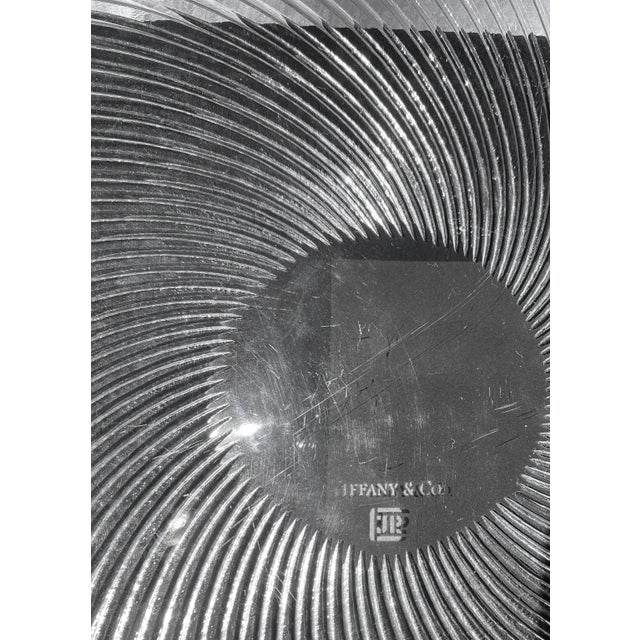 Tiffany and Co. Tiffany Crystal Dessert Dish For Sale - Image 4 of 5