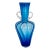 Matt Carter for Blenko, Large Hand-Blown Art Glass Cobalt Blue Vase With Double Crystal Handles For Sale