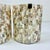 Metal 1980s Vintage Boho Chic Coastal Capiz Shell Mosaic Chips on Arched Glass Wall Sconces - A Pair For Sale - Image 7 of 14